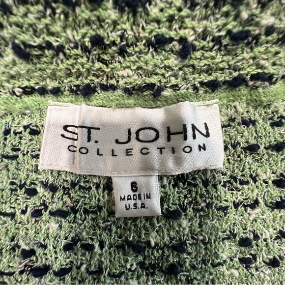 St John Collection Boucle` Knit Skirt 6 - Picture 3 of 5